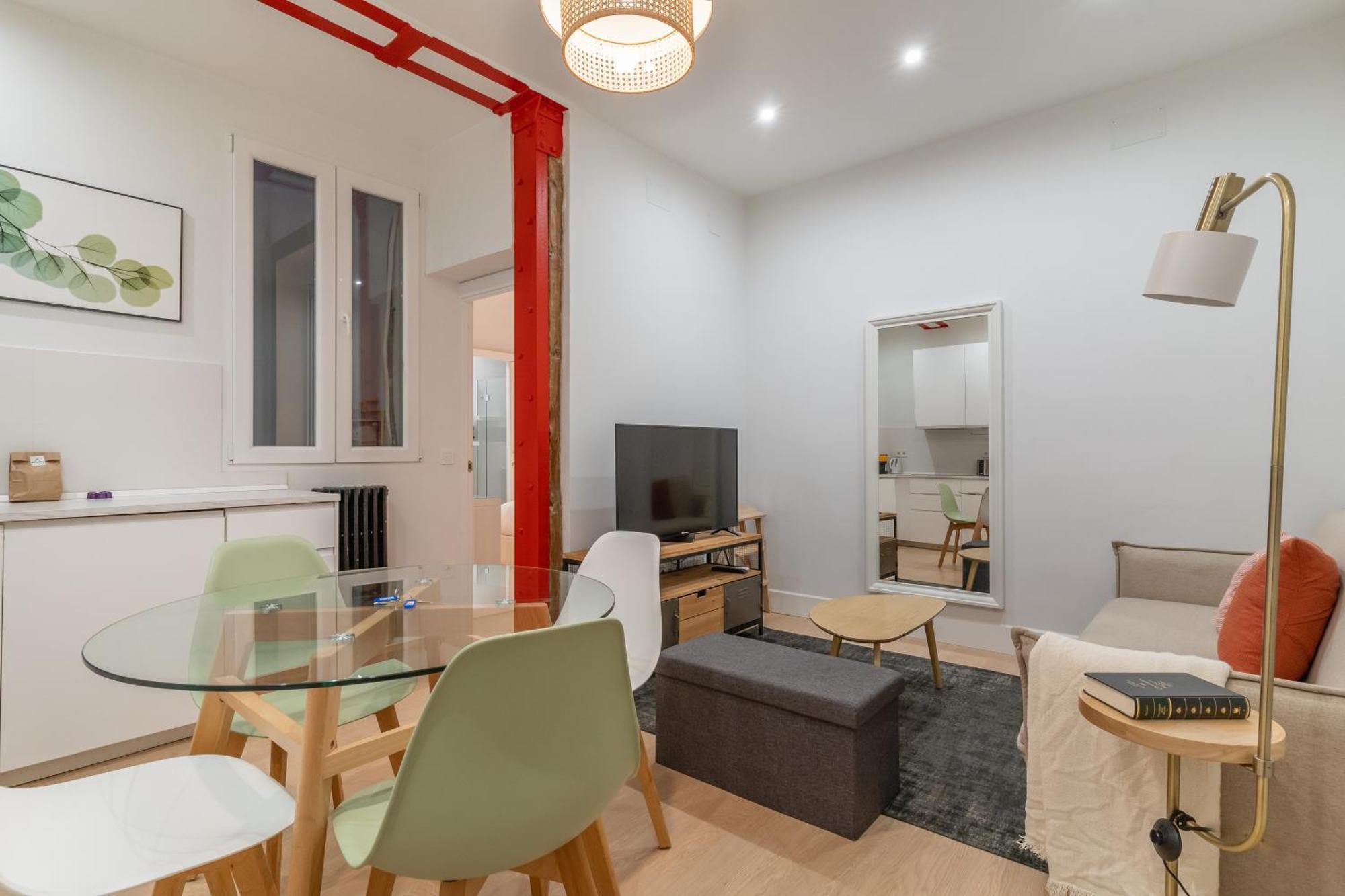 Apartamento Cozy And Central-1Bd 1Bth- Cortes Madrid Exterior foto