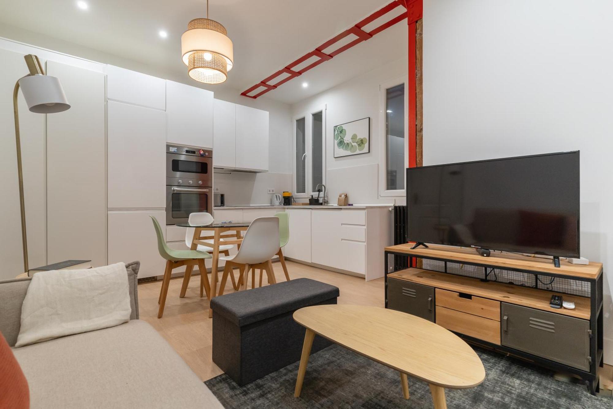 Apartamento Cozy And Central-1Bd 1Bth- Cortes Madrid Exterior foto